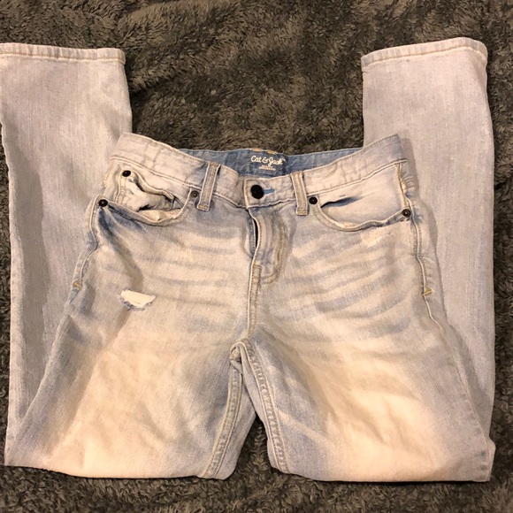Boys size 14 pants: 2 jns (hrdly worn) & 2 swtpnt - Picture 5 of 8